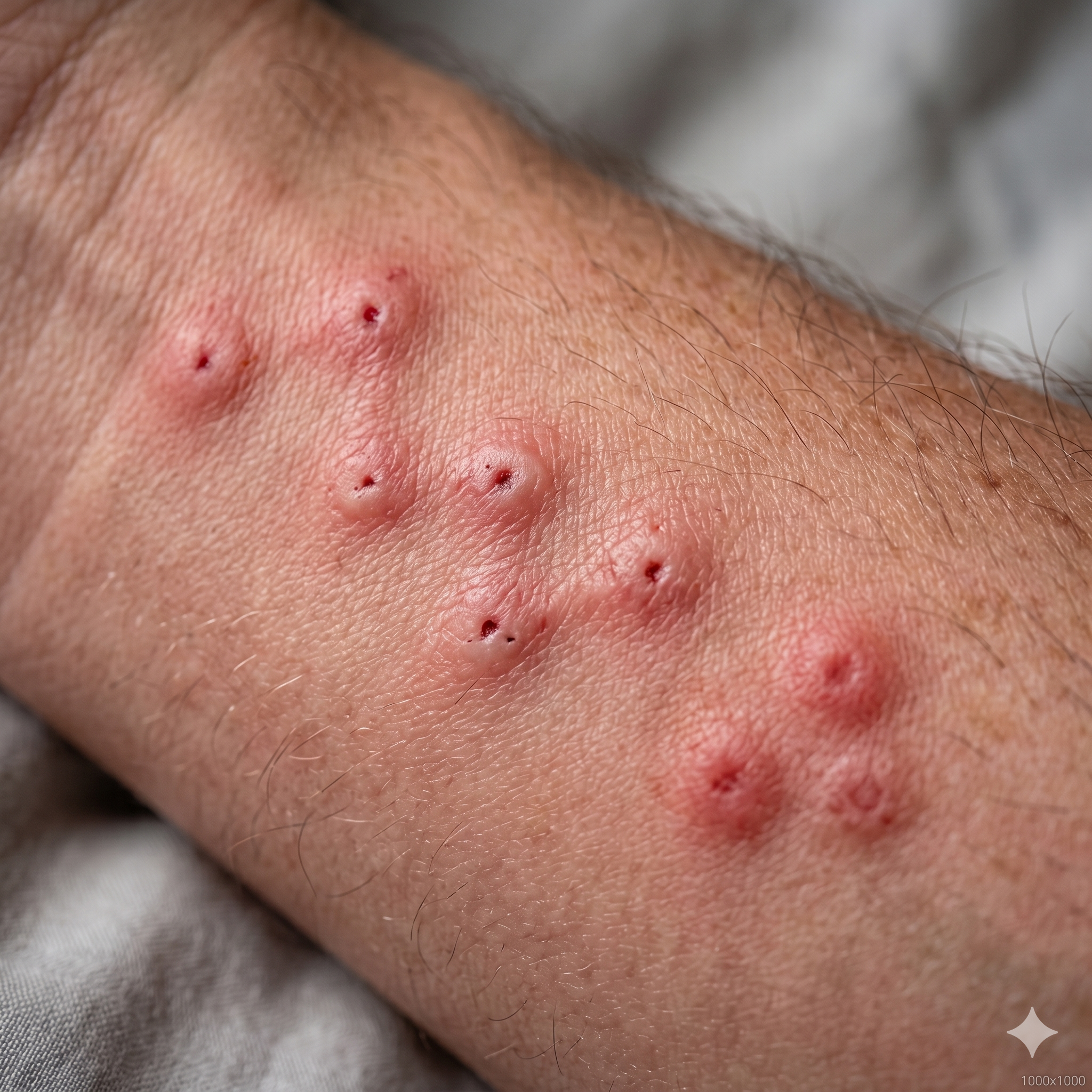 Bed bug bites
