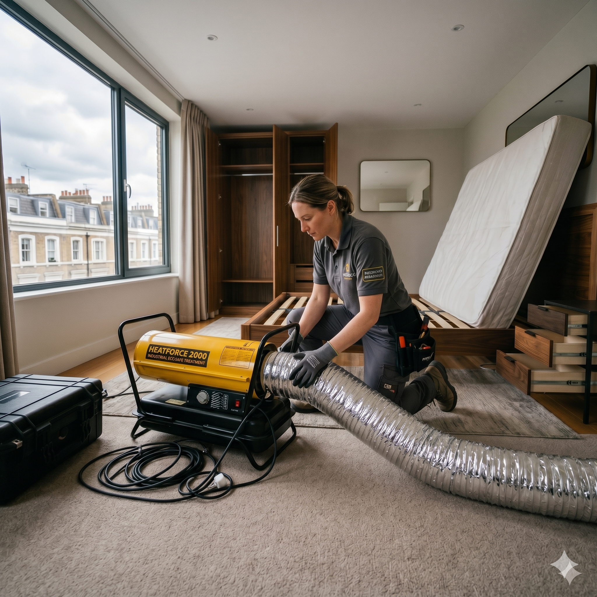 emergency bed bug extermination london