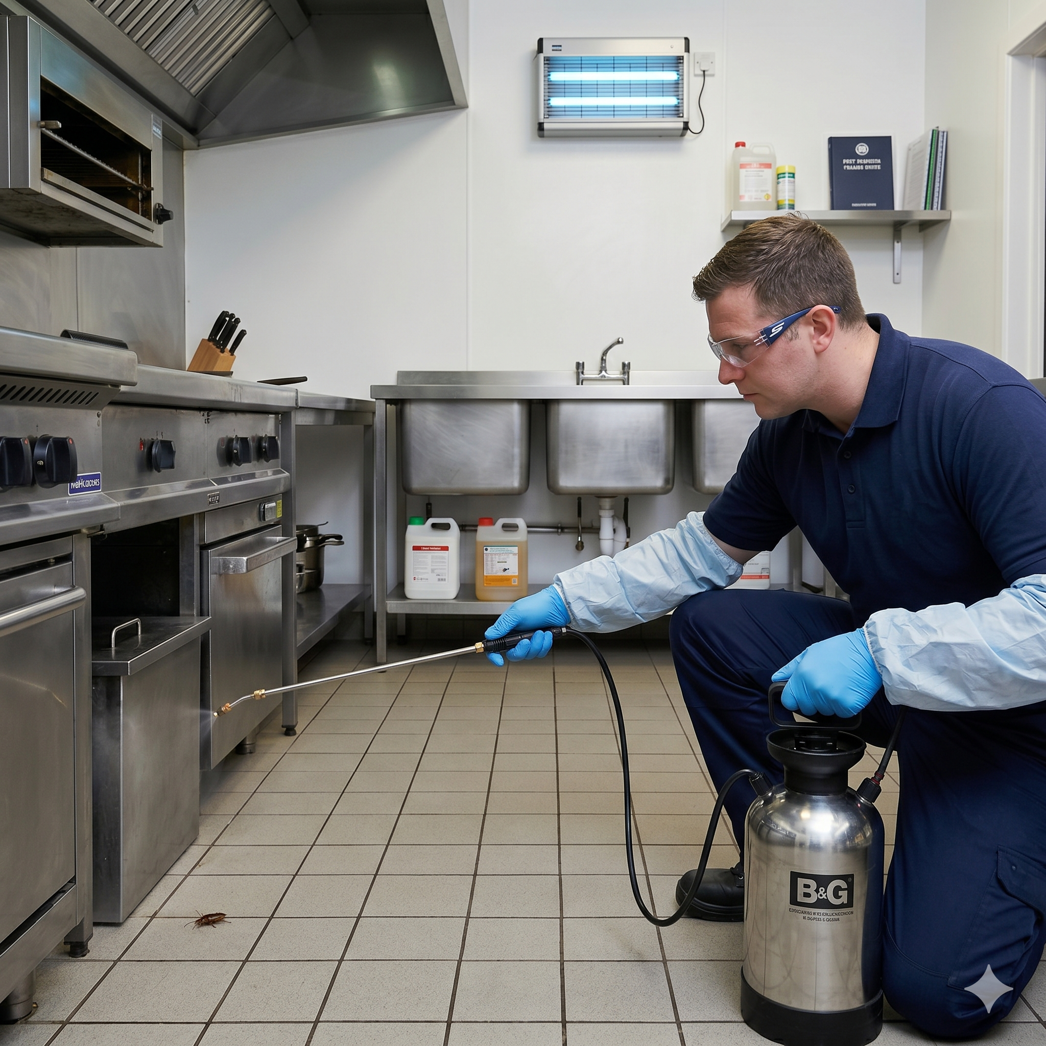 commercial kitchen pest control flies