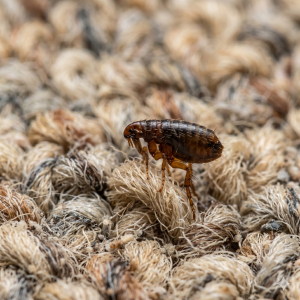 flea infestation indoors