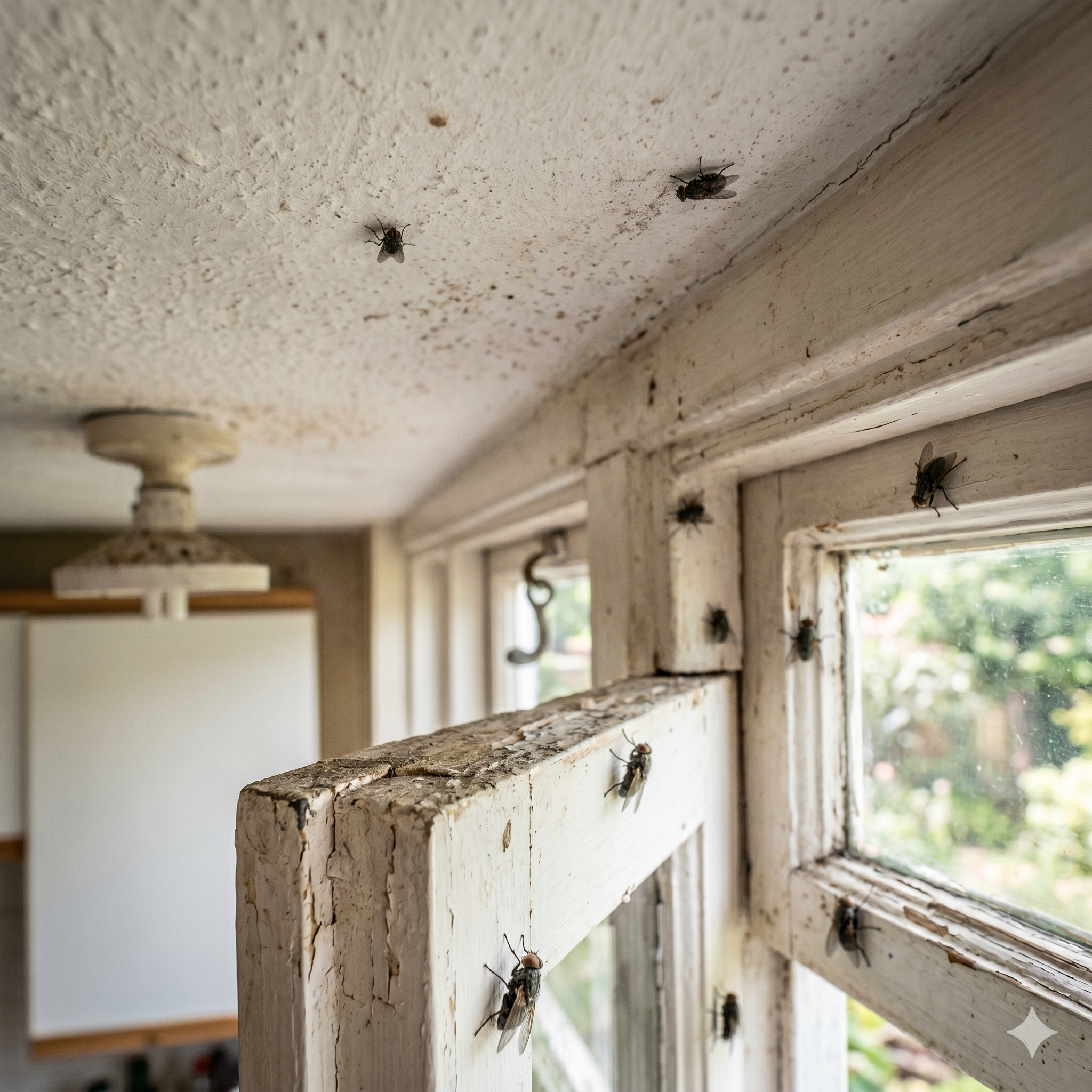 flies infestation indoors